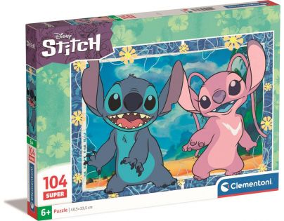 Clementoni Puzzle 104 dílků Disney Lilo a Stitch