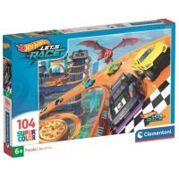 Clementoni Puzzle 104 dílků Hot Wheels