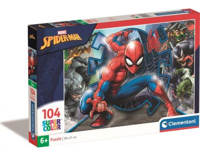 Clementoni Puzzle 104 dílků Spider-Man