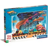 Clementoni Puzzle 104 dílků super Hot Wheels 2