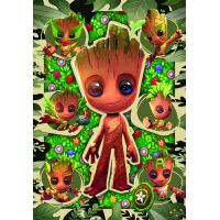 Clementoni puzzle 104 Marvel Já jsem Groot 2