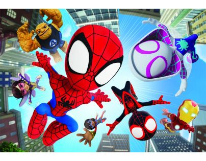 Clementoni puzzle 104 Maxi  Spidey a jeho úžasní kamarádi