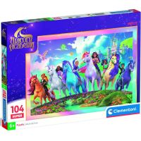 Clementoni puzzle 104 Super Unicorn Academy