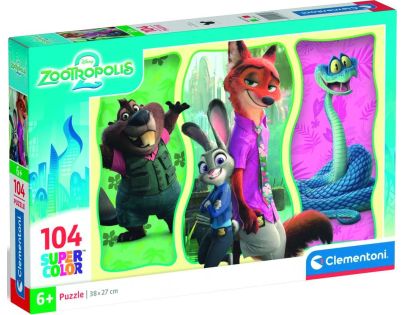 Clementoni puzzle 104 Zootopia