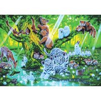 Clementoni Puzzle Zvířátka na stromě 1500 dílků 2