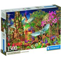 Clementoni puzzle 1500 Lesní fantasy zahrada