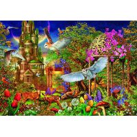 Clementoni puzzle 1500 Lesní fantasy zahrada 2