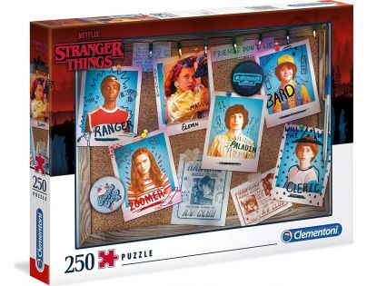 Clementoni Puzzle Stranger things 250 dílků