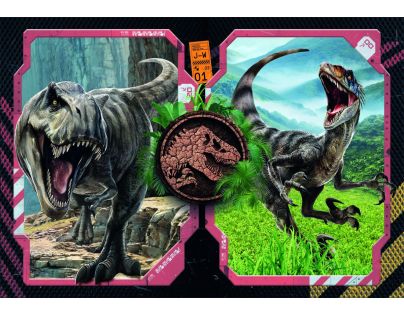 Clementoni puzzle 2X60 Jurský svět