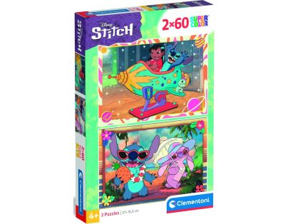 Clementoni puzzle 2X60 Stich