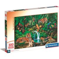 Clementoni Puzzle 300 dílků Útočiště v džungli 4