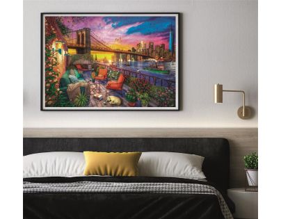 Clementoni Puzzle 3000 dílků Západ slunce nad Manhattanem