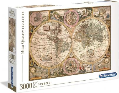 Clementoni Puzzle Mapa antická 3000 dílků