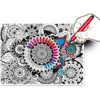 Clementoni 3D Puzzle Colour therapy Mandala 500 dílků 2