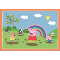 Clementoni Puzzle 4 v 1 Prasátko Peppa 2