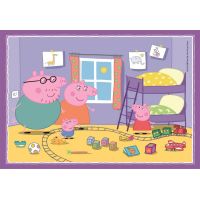 Clementoni Puzzle 4 v 1 Prasátko Peppa 4
