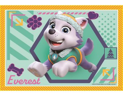 Clementoni Puzzle 4 v 1 Tlapková patrola