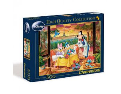Clementoni Puzzle Kačer Donald v Paříži 500 dílků