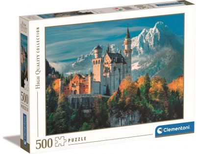 Clementoni Puzzle 500 dílků Zámek Neuschwanstein