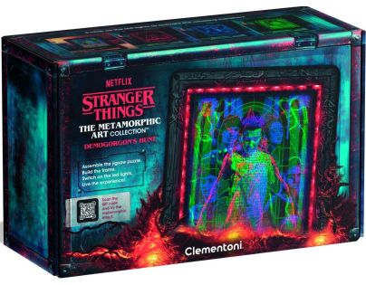 Clementoni puzzle 520 Svítící metamorfické puzzle Stranger Things Eleven