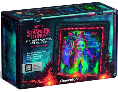Clementoni puzzle 520 Svítící metamorfické puzzle Stranger Things Vecna