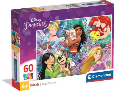 Clementoni Puzzle 60 dílků Disney Princess