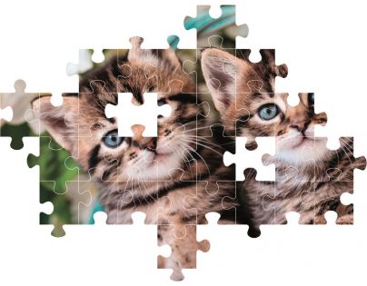 Clementoni Puzzle 60 dílků Koťátka dvojčátka
