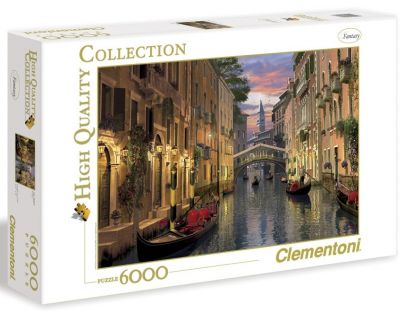 Clementoni 33C36517 - Puzzle 6000, Benátky