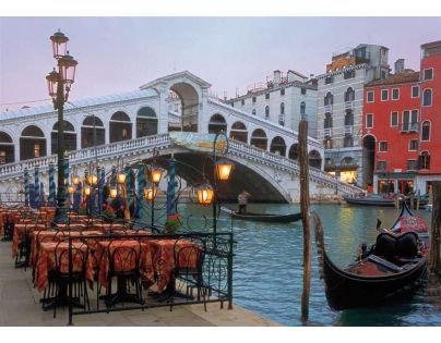 Clementoni Puzzle Benátky Most Rialto 1500 dílků