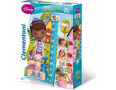 Clementoni Puzzle Double FUN Max Doktorka Plyšáková 30 dílků