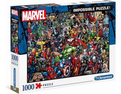 Clementoni Puzzle Impossible Marvel 1000 dílků