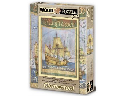 Clementoni 37039 - Puzzle korkové 500ks, Mayflower