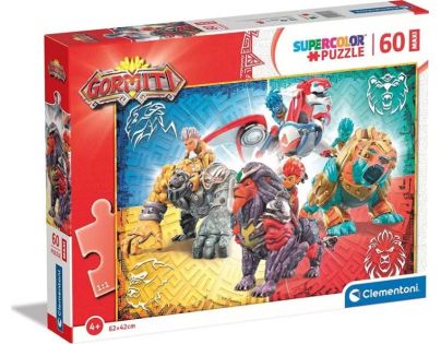 Clementoni Puzzle maxi Gormiti II. 60 dílků - Poškozený obal