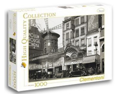 Clementoni Puzzle Moulin Rouge Cinema 1000 dílků