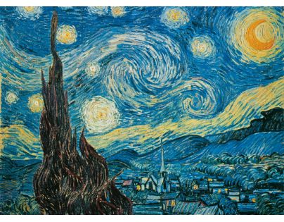 Clementoni Puzzle Van Gogh Hvězdná noc 500 dílků