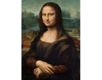 Clementoni Puzzle Museum Leonardo Mona Lisa 1000 dílků