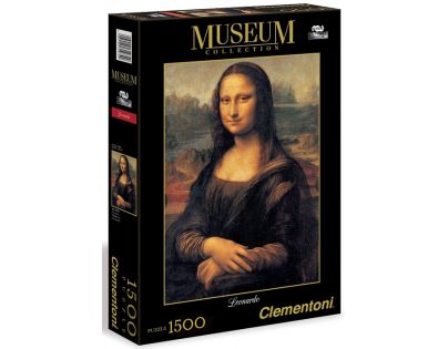 Clementoni Puzzle Museum 1500 dílků Leonardova Mona Lisa
