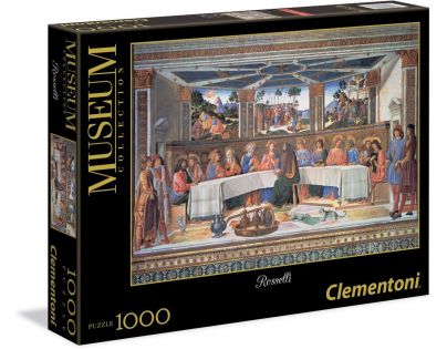 Clementoni Puzzle Museum Rosselli L'ultima cena 1000d