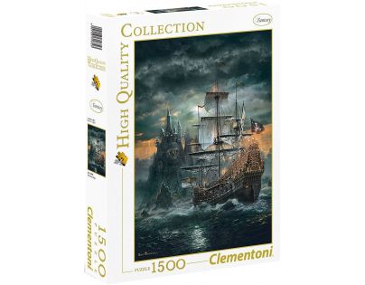 Clementoni Puzzle Pirátská loď 1500 dílků