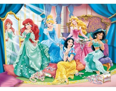 Clementoni Puzzle Progressive 4 v 1 Princezny