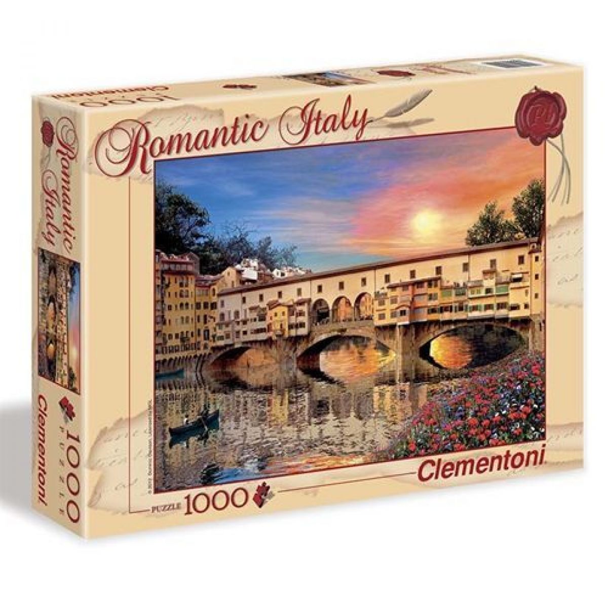 Clementoni Puzzle Romantic Firenze 1000 dílků