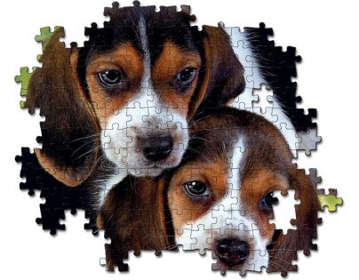 Clementoni Puzzle Štěňata Bígla 500 dílků