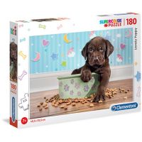 Clementoni Puzzle Supercolor Štěně 180 dílků 2