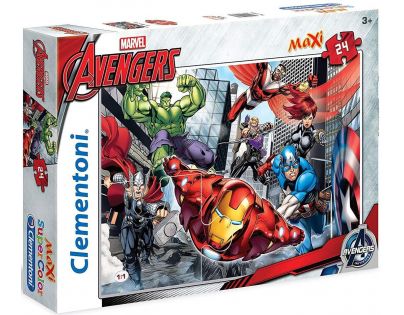Clementoni Puzzle Supercolor Avengers Maxi 24 dílků