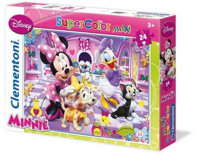 Clementoni Puzzle Maxi 24 Minie s pejskem - Poškozený obal