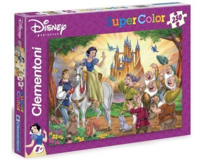 Clementoni 33C29413 - Puzzle Supercolor 250, Sněhurka