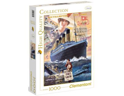 Clementoni 39271 - Puzzle 1000, Titanic