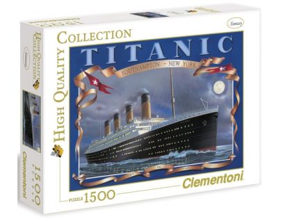 Clementoni 31960 - Puzzle 1500, Titanic
