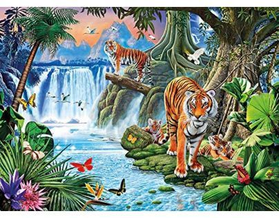 Clementoni Puzzle Tygří rodinka 3000d