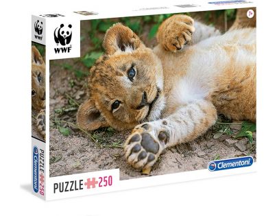 Clementoni Puzzle WWF Lvíče 250 dílků